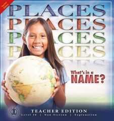 Literacy Tower - Level 30 - Non-Fiction - Places: Whats In A Name? - Teacher Edition 9781776503216