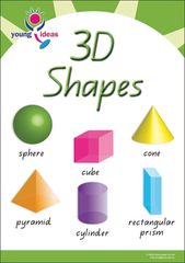 3D Shapes Chart 9781920977443