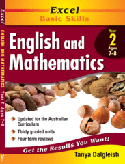 Excel Basic Skills English &amp; Maths 2 9781864413373