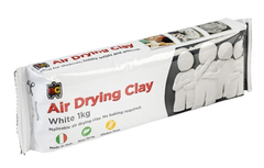 Clay 1kg Air Drying White  9314289029937