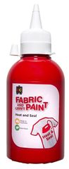 Fabric and Craft Paint 250ml Red 9314289029524