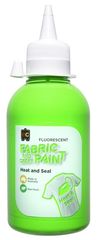 Fabric and Craft Paint 250ml Fluorescent Green 9314289029616