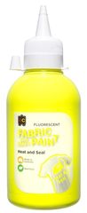 Fabric and Craft Paint 250ml Fluorescent Yellow 9314289029579