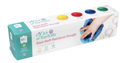 Dough Easi-Soft Rainbow Set of 4 9314289030469