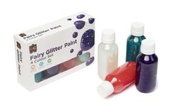 Fairy Glitter Paint - Set of 4 x 100ml 9314289031893