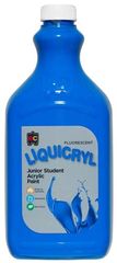Liquicryl Paint 2L Fluorescent Blue 9314289001612