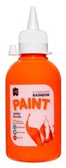 Rainbow Paint 250ml Fluoro Orange 9314289001889