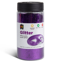 Glitter Jar 200g Purple 9314289030865