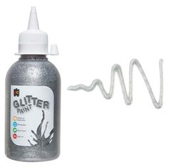 Glitter Paint 250ml Silver 9314289004644