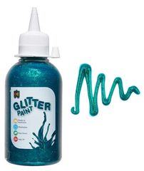 Glitter Paint 250ml Turquoise 9314289007911