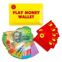 Play Money Incl Wallet, Notes &amp; Credit Cards 9314289021580