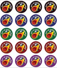 Meteorite-Out of this World Stickers 9321862005790-old