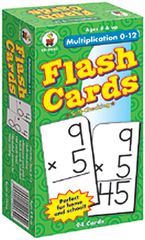Multiplication 0-12 Flash Cards CD3930