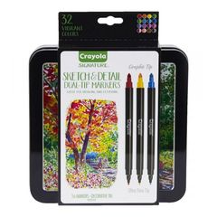 Felt Pens Dual Ended Pk 16 Crayola Signature™ & Detail Markers
