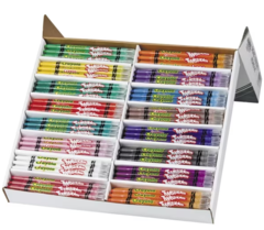 Crayons Wind Up Pk 240 Crayola Twistable Classpack 15 x 16 Colours
