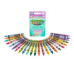 Crayons Pk 24 Crayola Colours of Kindness 11x92mm