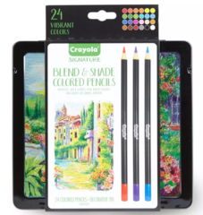 Colour Pencils Pk 24 Crayola Signature™ 24 Blend & Shade
