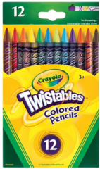 Colour Pencils Wind Up Pk 12 Crayola Twistable