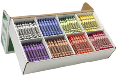 Crayons Large Pk 400 Crayola School 11x101mm Classpack 50 x 8 Colours