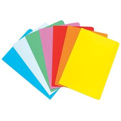Marbig Manilla Folders Foolscap Assorted Colours Pack of 20 170gsm