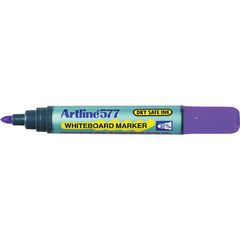 Whiteboard Marker Artline 577 Bullet Purple 2mm 4974052812699