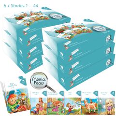 Decodable Readers - Extended Code Phonics Focus Stories - Guided Reading Set -6 X 44 Titles