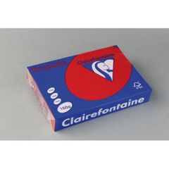 Trophee Copy Card A4 160gsm Pk 250 Sheets Intensive Red