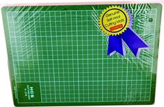 Cutting Mat A4 300X220X3mm Osmer Green Self Healing Double Sided 10mm Squares *Each* 9313023003165