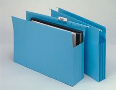Expanding Suspension Files - Foolscap - Blue Pk 20 (with tabs and inserts) 9312311083018