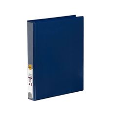 Insert Binder A4 2D-Ring Blue 25mm Marbig Clearview  9312311206370