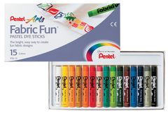 Pastel Pentel Fabric Fun Dye Stick 072512009291