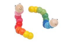 Jointed Worm Wooden 6941255024394