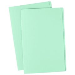 Avery Foolscap Manila Folder Light Green 100 Pack