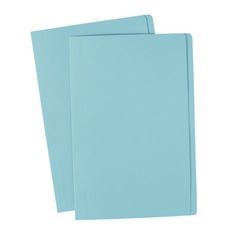 Avery Light Blue Manilla Folder Foolscap, 199 GSM