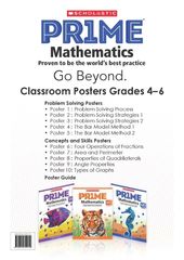 Pr1me Mathematics Posters Set 2 (Grade 4, 5 And 6)