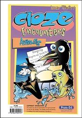 CLOZE ENCOUNTERS – ANIMALS – AGES 5–7
