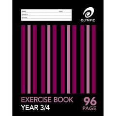 EXERCISE BOOK A4 96 PAGE YEAR 3&amp;4 QLD OLYMPIC EY39 9310029928140