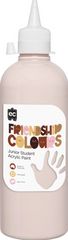 Friendship Colours Paint - Peach 500ml 9314289038977