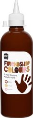 Friendship Colours Paint - Mahogany 500ml 9314289038991