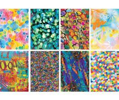 PATTERN PAPER A4 40S ARTY