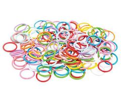 JUMP RINGS 10MM COLOURED 200S