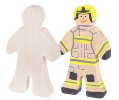 WOODEN PERSON LARGE 15CM 10S