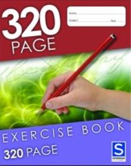 EXERCISE BOOK 9X7 320 PAGE FEINT RULE