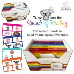 Decodable Readers - Tune Into The Sounds Of Reading Activity Card Box Set