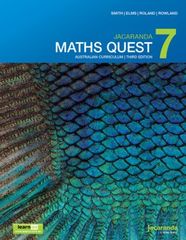 Jacaranda Maths Quest 7 Australian Curriculum learnON & Print