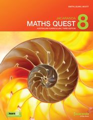 Jacaranda Maths Quest 8 Australian Curriculum learnON & Print