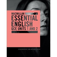 Macmillan Essential English QCE Units 1 &amp; 2 Student Book + Digital 9781420239737