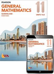 Pearson General Mathematics Queensland 11 Student Book with Reader+