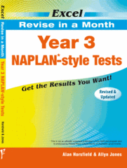 EXCEL REVISE IN A MONTH NAPLAN - STYLE TESTS YEAR 3