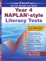 Excel Naplan - Style Literacy Tests Year 4 9781741254174